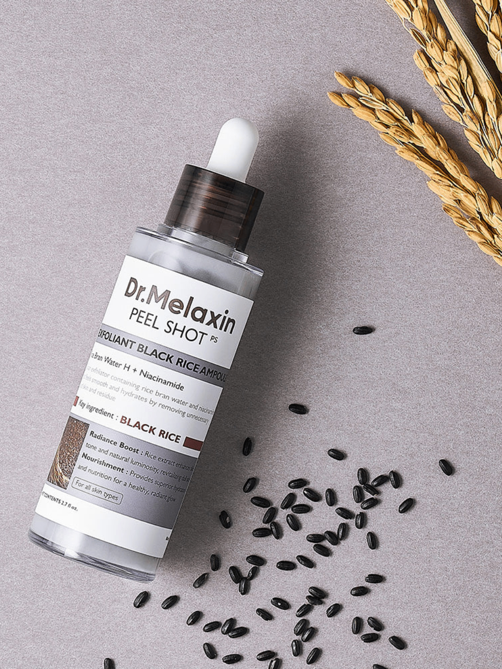 Dr.Melaxin Peel Shot Exfoliant Black Rice Ampoule