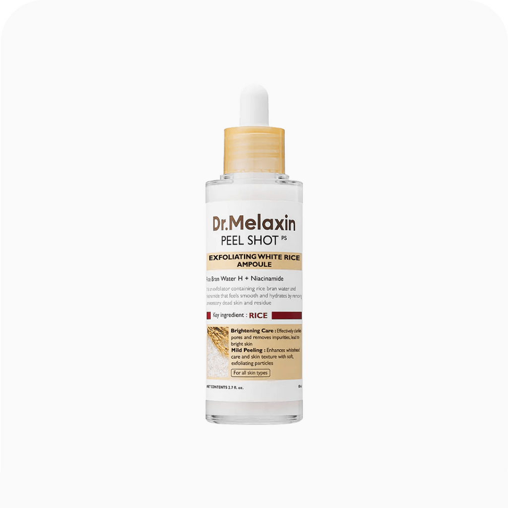 Dr.Melaxin Peel Shot Exfoliant White Rice Ampoule