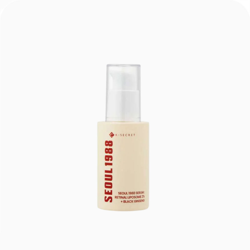 KSECRET SEOUL 1988 Serum : Retinal Liposome 2% + Black Ginseng 30ml