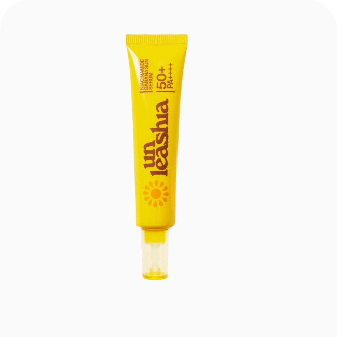 Unleashia Niacinamide Banana Sun Serum  SPF50+ PA++++ 40ml